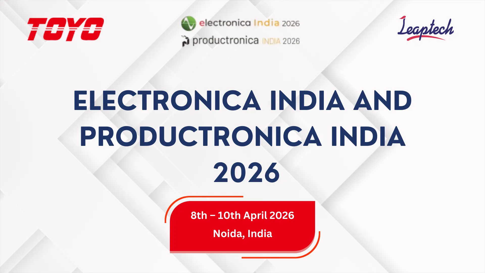 Productronica india 2026