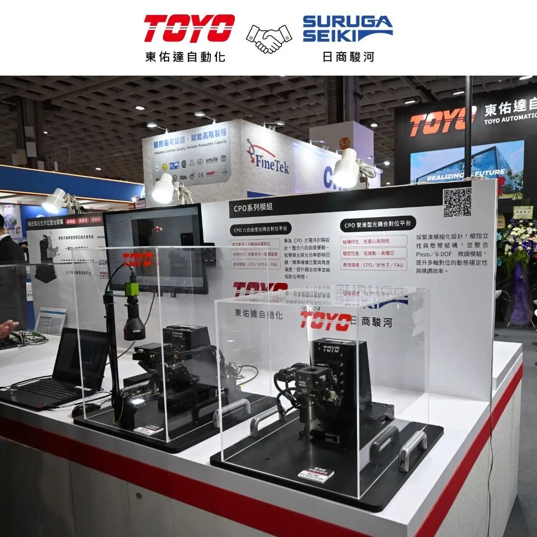 CPO optical coupling alignment platform