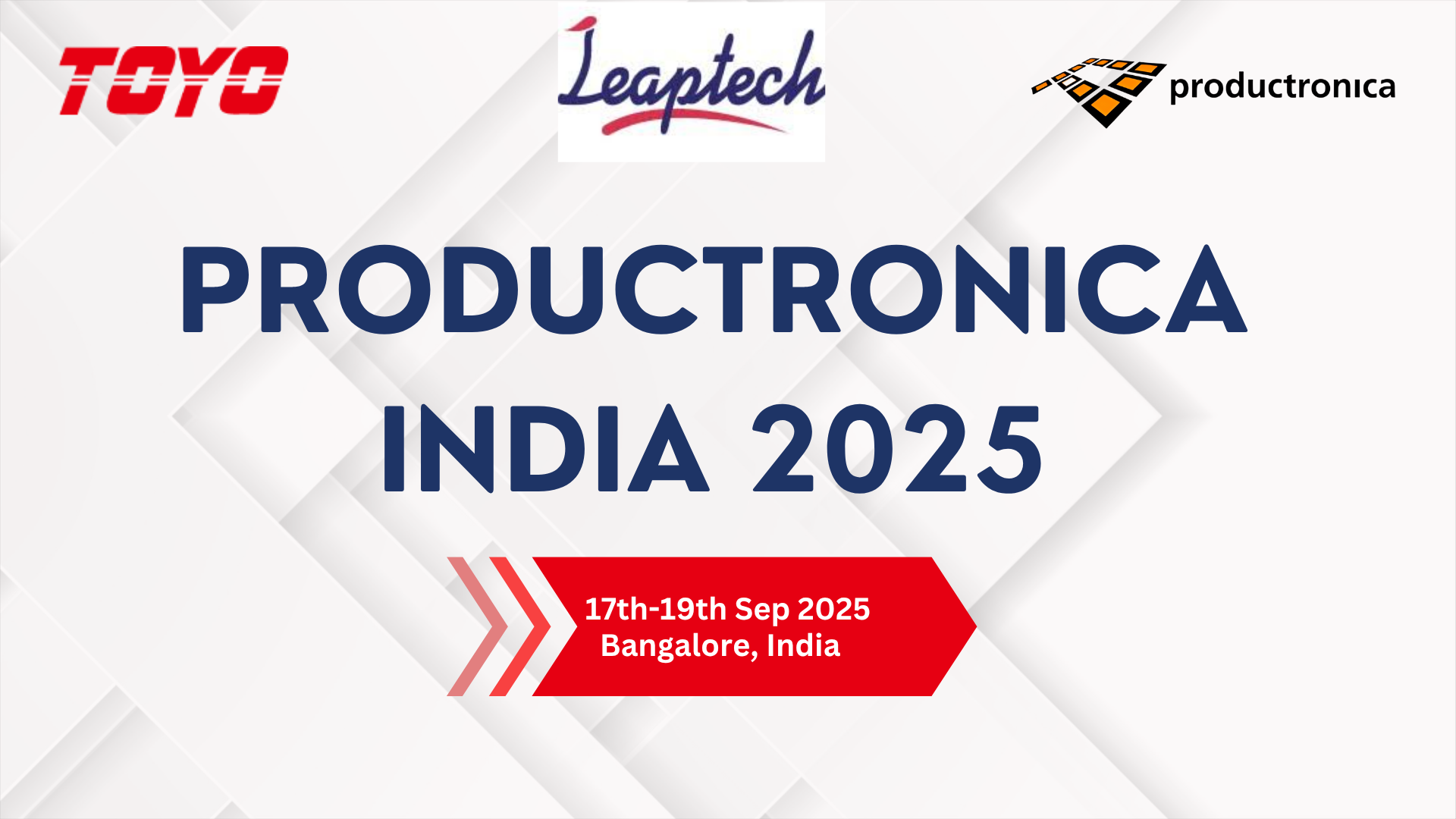 productronica exhibiton